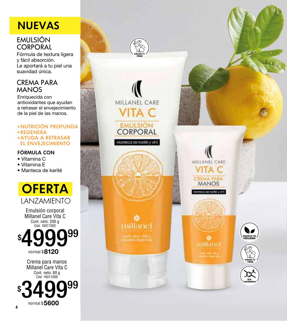 Vita C Emulsión corporal | Crema para manos