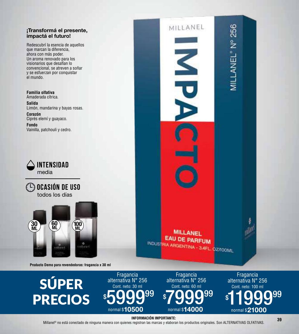 Alternativa masculina Nro. 256