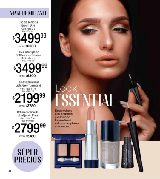 Esmalte Light grey | Labial soft nude