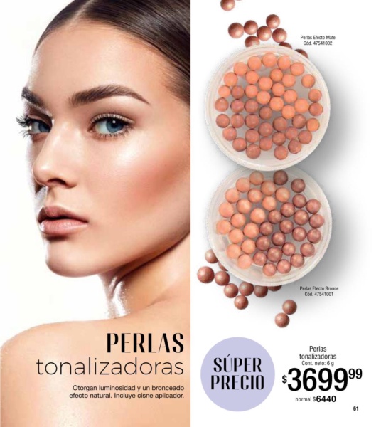 Perlas tonalizadoras