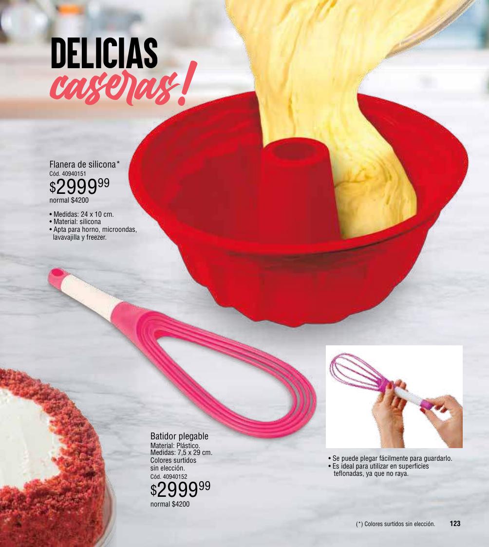 Flanera de silicona | Batidor plegable